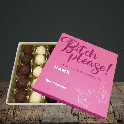 Picture of Bitch Please!(Without Photo), Wedding Design, Choc 25