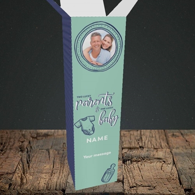 Picture of Lucky Baby, New Baby Design, Upright Bottle Box