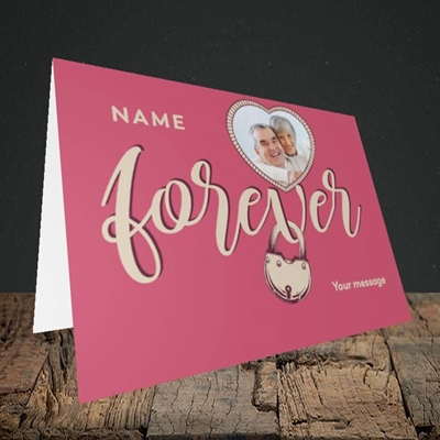 Picture of Together Forever, Valentine's Design, Landscape Greetings Card