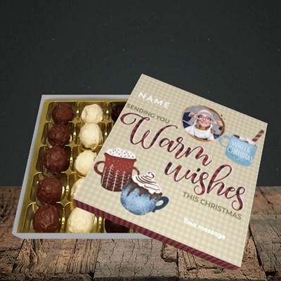 Picture of Warm Wishes, Christmas Design, Choc 25