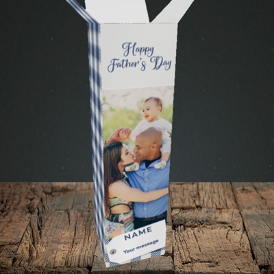 Picture of 1. Large Photo, Father's Day Design, Upright Bottle Box
