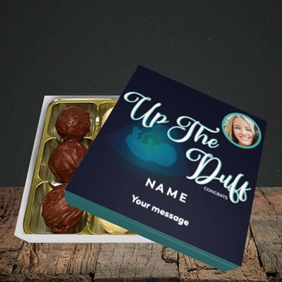 Picture of Up The Duff, Pregnancy Design, Choc 9