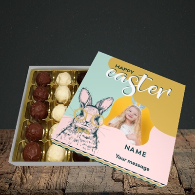Picture of Bunny With Glasses, Easter Design, Choc 25