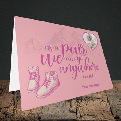 Picture of Anywhere, Valentine's Design, Landscape Greetings Card