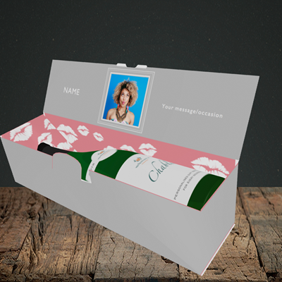 Picture of Glam, Birthday Design, Lay-down Bottle Box