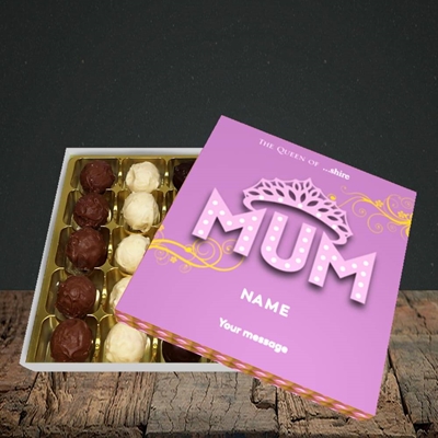Picture of The Queen(Without Photo), Mother's Day Design, Choc 25