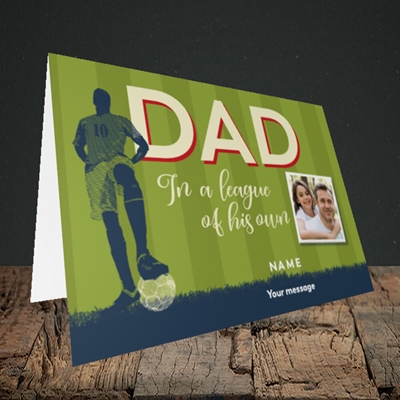 Picture of League Of His Own, Father's Day Design, Landscape Greetings Card
