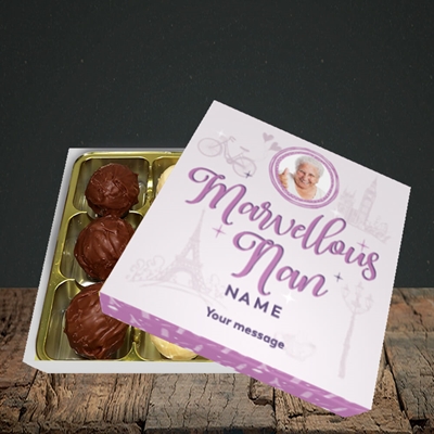 Picture of Marvellous Nan, Mother's Day Design, Choc 9