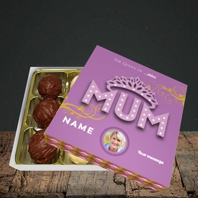Picture of The Queen, Mother's Day Design, Choc 9