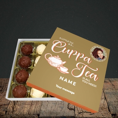 Picture of Cuppa Tea, Get Well Soon Design, Choc 16