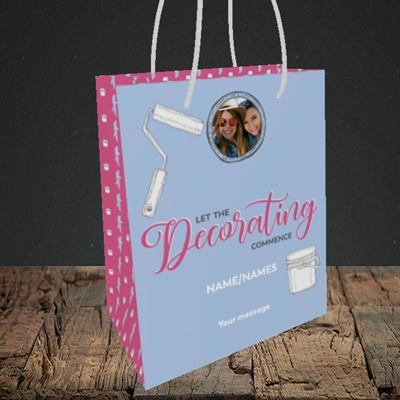 Picture of Decorating, New Home Design, Small Portrait Gift Bag