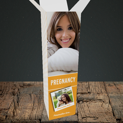 Picture of Photo, Pregnancy Design, Upright Bottle Box