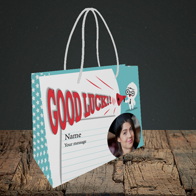 Picture of Shout, Good Luck Design, Small Landscape Gift Bag