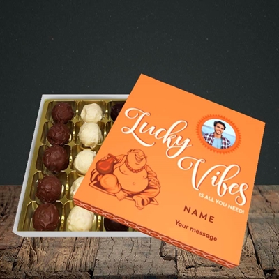 Picture of Lucky Vibes, Good Luck Design, Choc 25