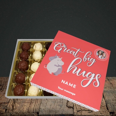 Picture of Big Hugs, Thinking Of You Design, Choc 25