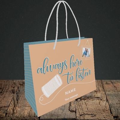 Picture of Always Here, Thinking of You Design, Small Landscape Gift Bag