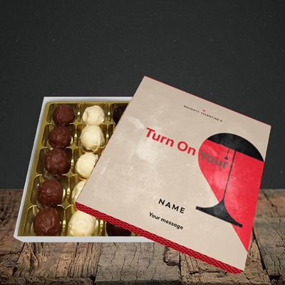 Picture of Turn On Your Red Light (Without Photo), Valentine Design, Choc 25