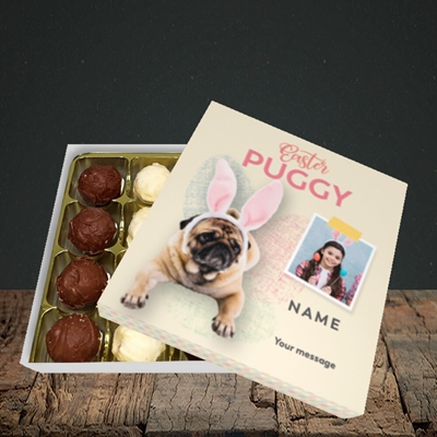 Picture of Easter Puggy, Easter Design, Choc 16