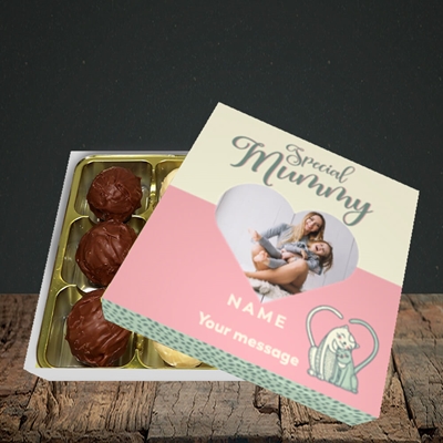 Picture of Mummy Cat, Mother's Day Design, Choc 9