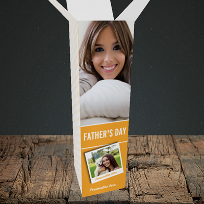 Picture of Photo, Father's Day Design, Upright Bottle Box