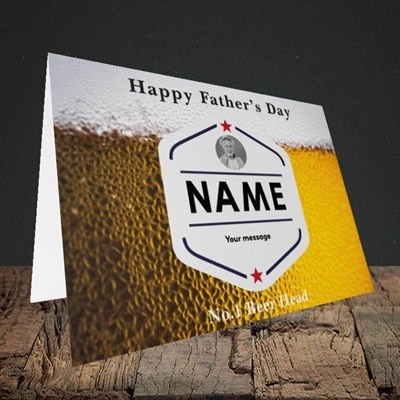 Picture of Premium Father, Father's Day Design, Landscape Greetings Card