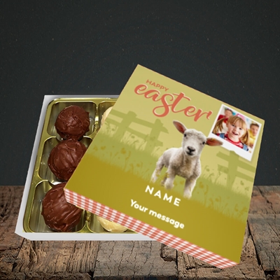 Picture of Lamb To See You, Easter Design, Choc 9
