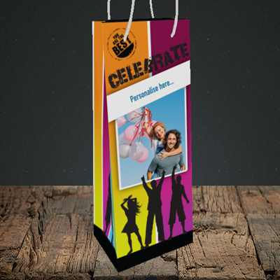 Picture of Silhouette, Celebration Design, Bottle Bag