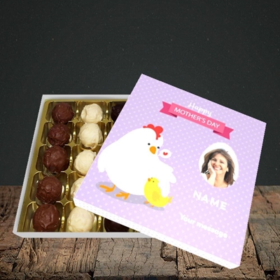 Picture of Hen & Chick, Mother's Day Design, Choc 25