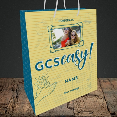 Picture of GCSeasy, Celebration Design, Medium Portrait Gift Bag