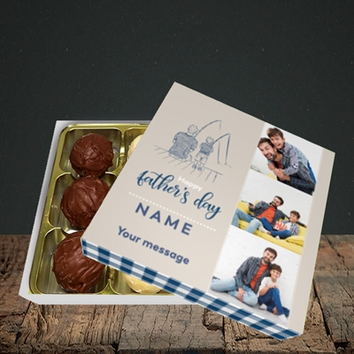 Picture of Father & Son, Father's Day Design, Choc 9