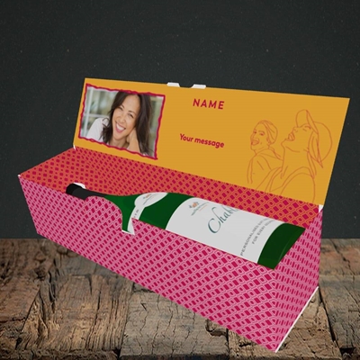 Picture of Not Saying You're Old, Birthday Design, Lay-down Bottle Box
