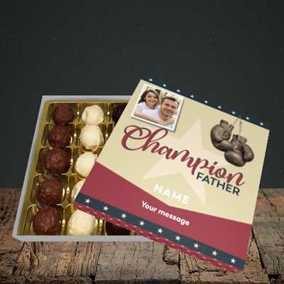 Picture of Champion Father, Father's Day Design, Choc 25