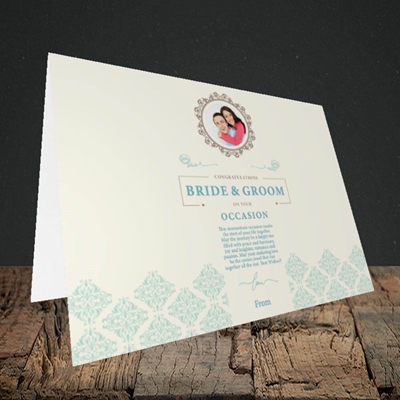 Picture of Regency Green B&G, Wedding Design, Landscape Greetings Card