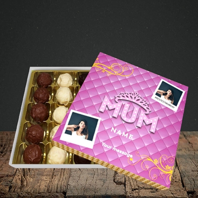 Picture of Bestest Mum, Mother's Day Design, Choc 25