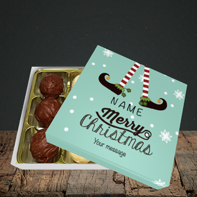 Picture of Elf, (Without Photo) Christmas Design, Choc 9