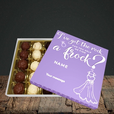 Picture of Got The Rock(Without Photo), Wedding Design, Choc 25