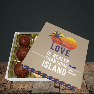 Picture of Our Love Is Realer(Without Photo), Valentine's Design, Choc 9