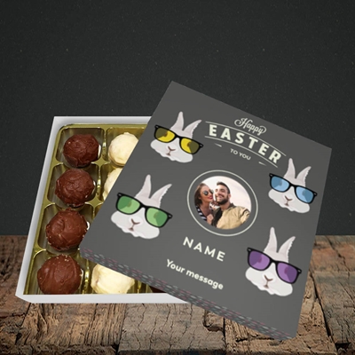 Picture of Hipster Bunnies, Easter Design, Choc 16