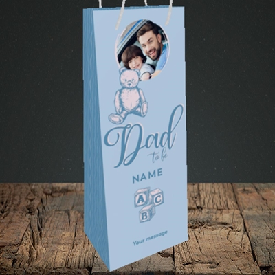 Picture of Dad To Be, Pregnancy Design, Bottle Bag