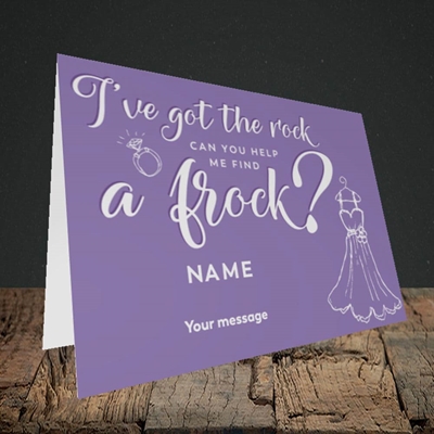 Picture of Got The Rock(Without Photo), Wedding Design, Landscape Greetings Card