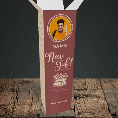 Picture of Pay Me Back, New Job Design, Upright Bottle Box