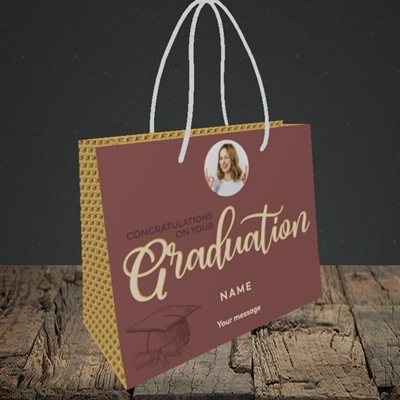 Picture of Your Graduation, Graduation Design, Small Landscape Gift Bag