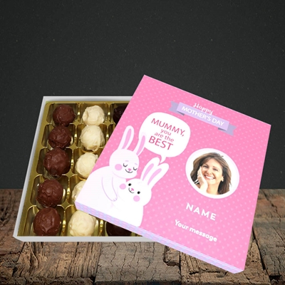Picture of Mummy You Are The Best Bunny, Mother's Day Design, Choc 25
