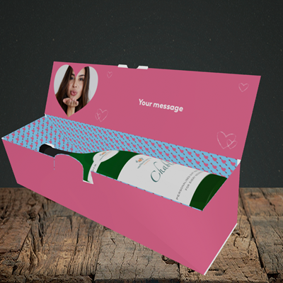 Picture of Suck Less, Valentine's Design, Lay-down Bottle Box