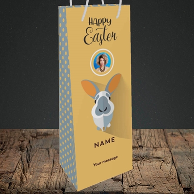 Picture of Pick Me Up Bunny, Easter Design, Bottle Bag